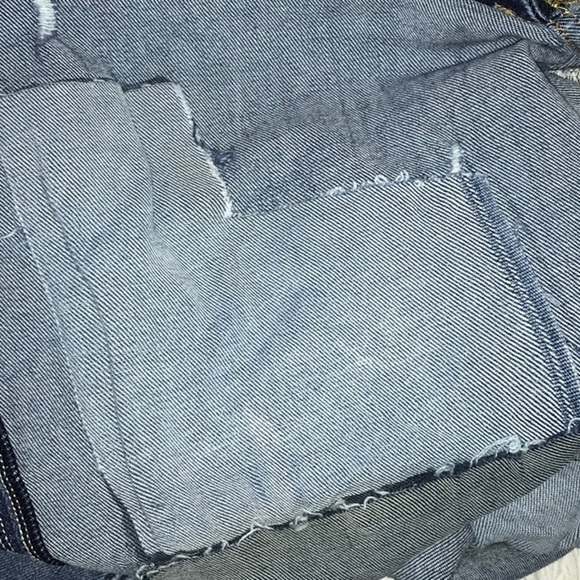 AE OUTFITTERS NEXT LEVEL SLIM AIRFLEX+ PATCHED DISTRESSED JEAN - Picture 15 of 16